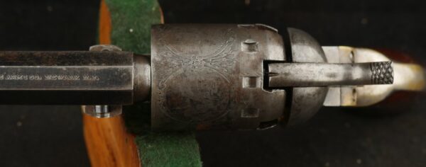 GR-1025-6704, Manhattan Navy .36 percussion. 5 Shot. Type 3. 6 ½ inch barrel. BLOWOUT - Image 15