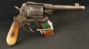 GR-1025-6660, Montenegrin Gasser revolver, Model 1869, double-action. BLOWOUT