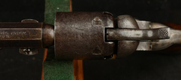 GR-1025-6688, London Colt Model 1849 Pocket. 5 inch barrel. 5 Shot. BUY NOW - Image 16