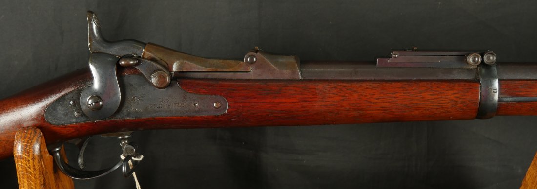GR-1025-6717, Springfield Trapdoor Model 1884 Rifle. 45-70 Cal. 80% deep barrel. BUY NOW - Image 6
