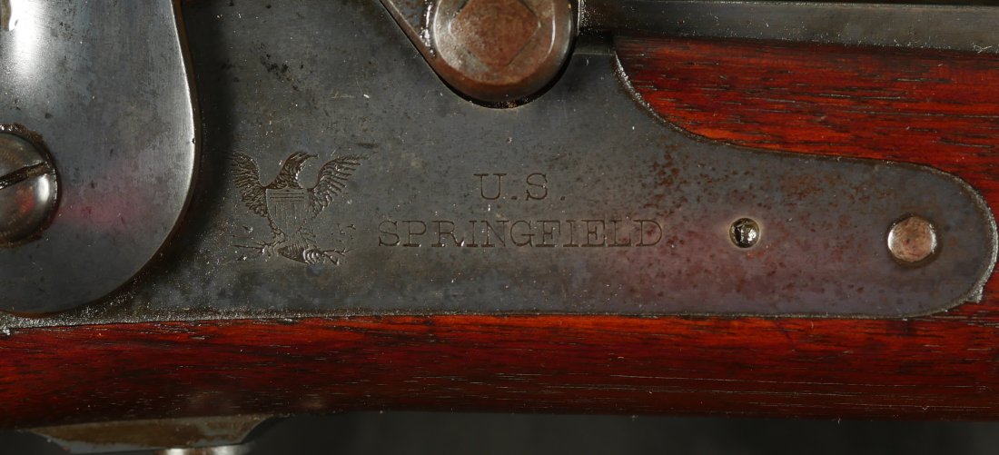 GR-1025-6717, Springfield Trapdoor Model 1884 Rifle. 45-70 Cal. 80% deep barrel. BUY NOW - Image 9