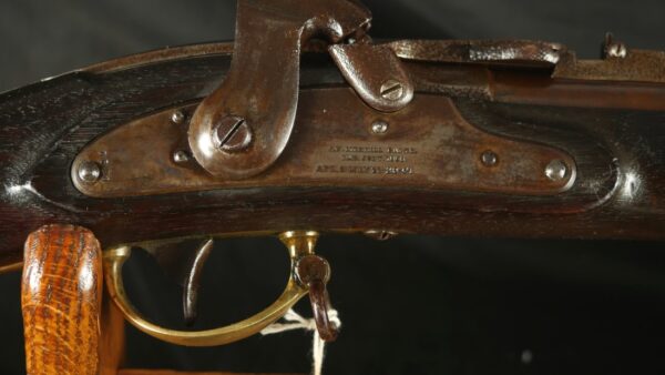 GR-1025-6677, Rare Fine Condition Merril Rifle. .54 Percussion. 33 inch barrel. BUY NOW - Image 5