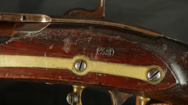 GR-1025-6677, Rare Fine Condition Merril Rifle. .54 Percussion. 33 inch barrel. BUY NOW - Image 30