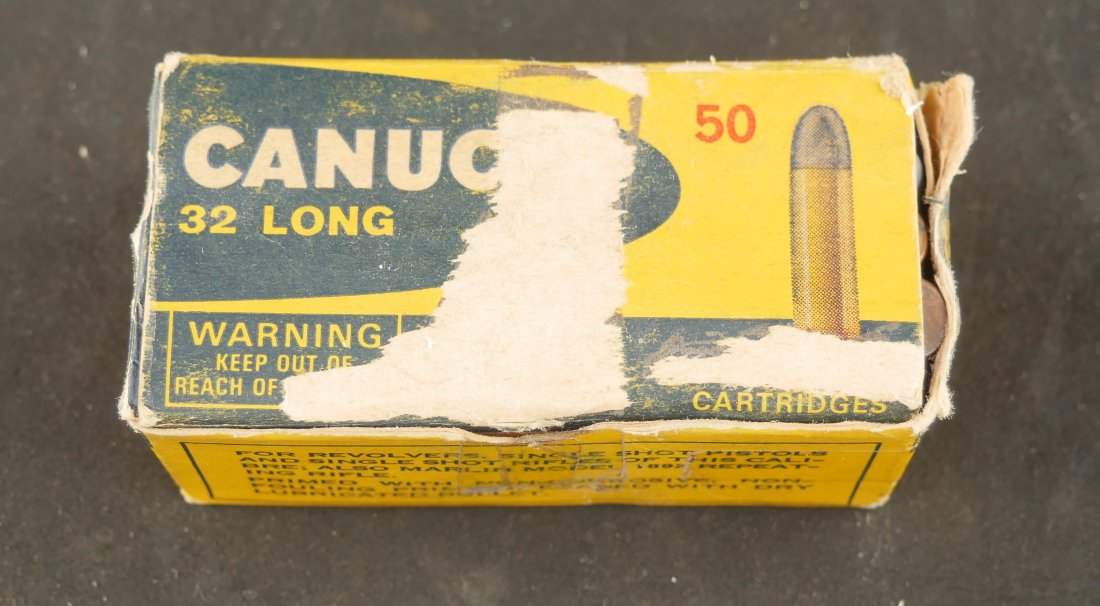 079-1025-CART3, Box of .32 Long RF cartridges. BLOWOUT