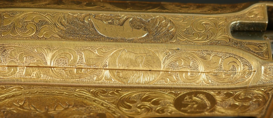 GR-1025-6650, Spectacular Custom Engraving on a Winchester Model 1866 3rd model. BUY NOW - Image 9