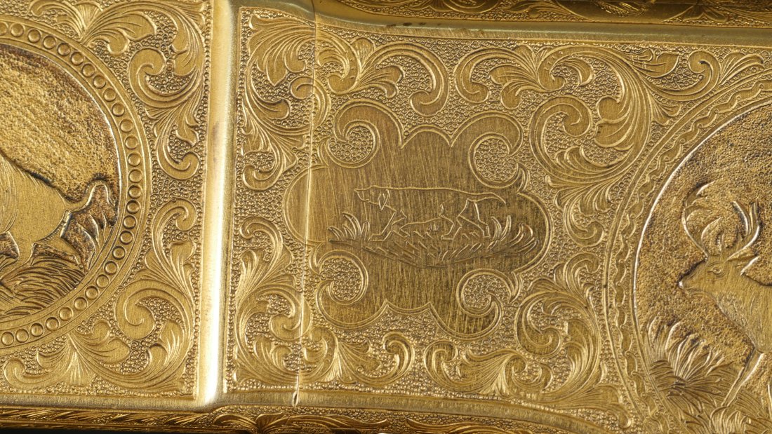 GR-1025-6650, Spectacular Custom Engraving on a Winchester Model 1866 3rd model. BUY NOW - Image 12