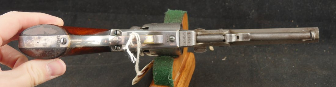 079-1025-P0339, Colt 5 shot, M -1849, .31 ca, 5 inch, pocket, #154xxx matching. BUY NOW - Image 4