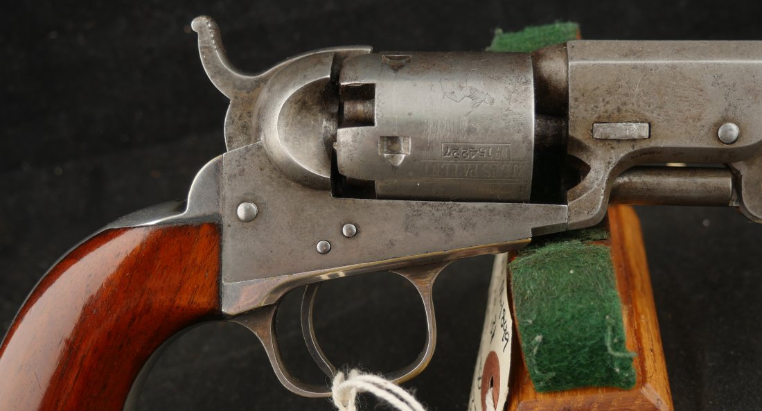 079-1025-P0339, Colt 5 shot, M -1849, .31 ca, 5 inch, pocket, #154xxx matching. BUY NOW - Image 9