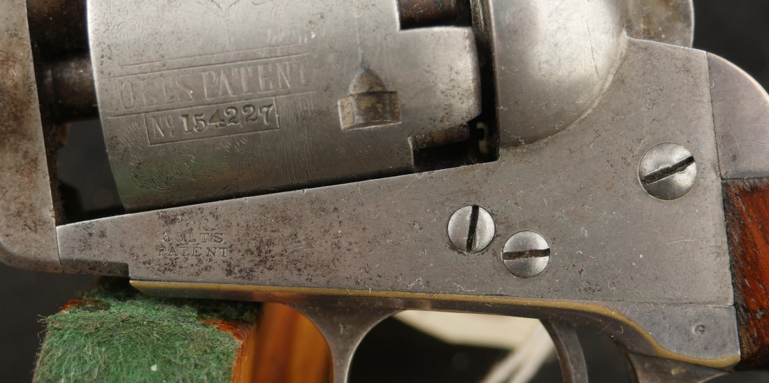 079-1025-P0339, Colt 5 shot, M -1849, .31 ca, 5 inch, pocket, #154xxx matching. BUY NOW - Image 16