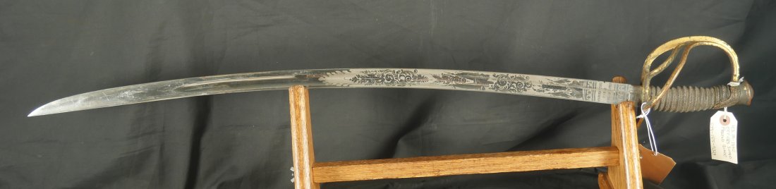 079-0126-9329, US M-1840 Heavy Cavalry Officer Sword and Scabbard. BUY NOW - Image 3