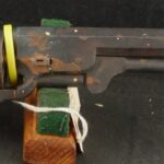 079-1125-9331, Relic Colt M-1851 Navy frame, cylinder, hammer, barrel and rammer. BLOWOUT