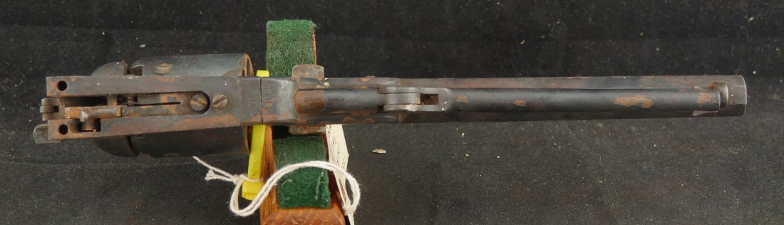 079-1125-9331, Relic Colt M-1851 Navy frame, cylinder, hammer, barrel and rammer. BLOWOUT - Image 2