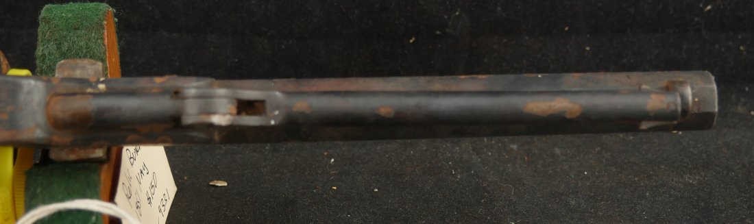 079-1125-9331, Relic Colt M-1851 Navy frame, cylinder, hammer, barrel and rammer. BLOWOUT - Image 7
