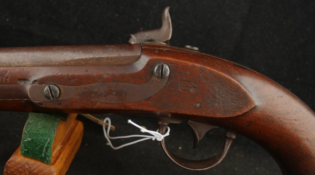 GR-1225-6749, US Model 1836 Flint Pistol, by A. Waters, converted to percussion. BLOWOUT - Image 13