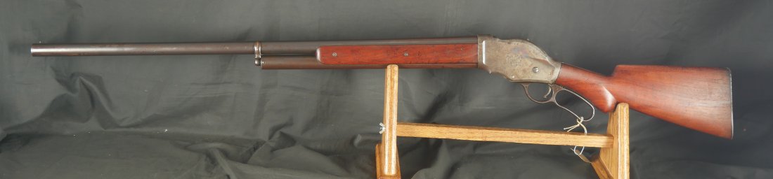 GR-0126-6801, Winchester Model 1887 10 Gauge Shotgun. The gun retains about 30% strong Case Color. BUY NOW - Image 2