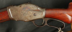 GR-0126-6801, Winchester Model 1887 10 Gauge Shotgun. The gun retains about 30% strong Case Color. BUY NOW