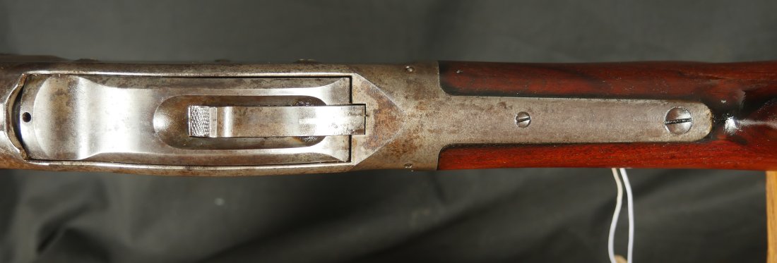 GR-0126-6801, Winchester Model 1887 10 Gauge Shotgun. The gun retains about 30% strong Case Color. BUY NOW - Image 14