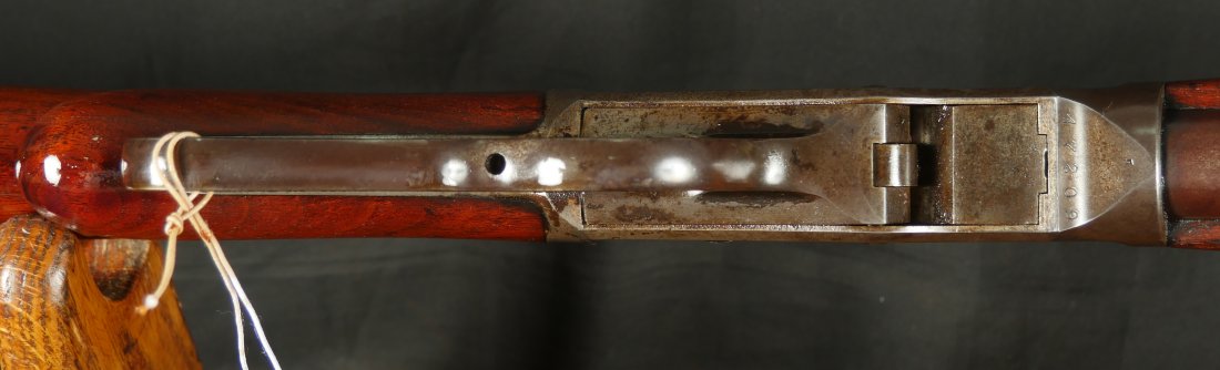 GR-0126-6801, Winchester Model 1887 10 Gauge Shotgun. The gun retains about 30% strong Case Color. BUY NOW - Image 21