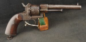 GR-0126-6666, French, E. Lefaucheux, Model 1859 Single Action. 12 MM Pinfire cal. BLOWOUT