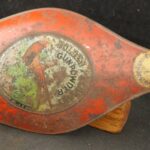 079-0126-9405, Golden Pheasant Gunpowder Flask Tin. BLOWOUT