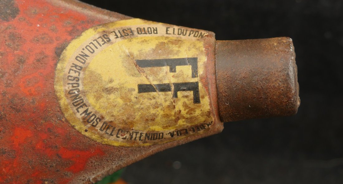 079-0126-9405, Golden Pheasant Gunpowder Flask Tin. BLOWOUT - Image 2