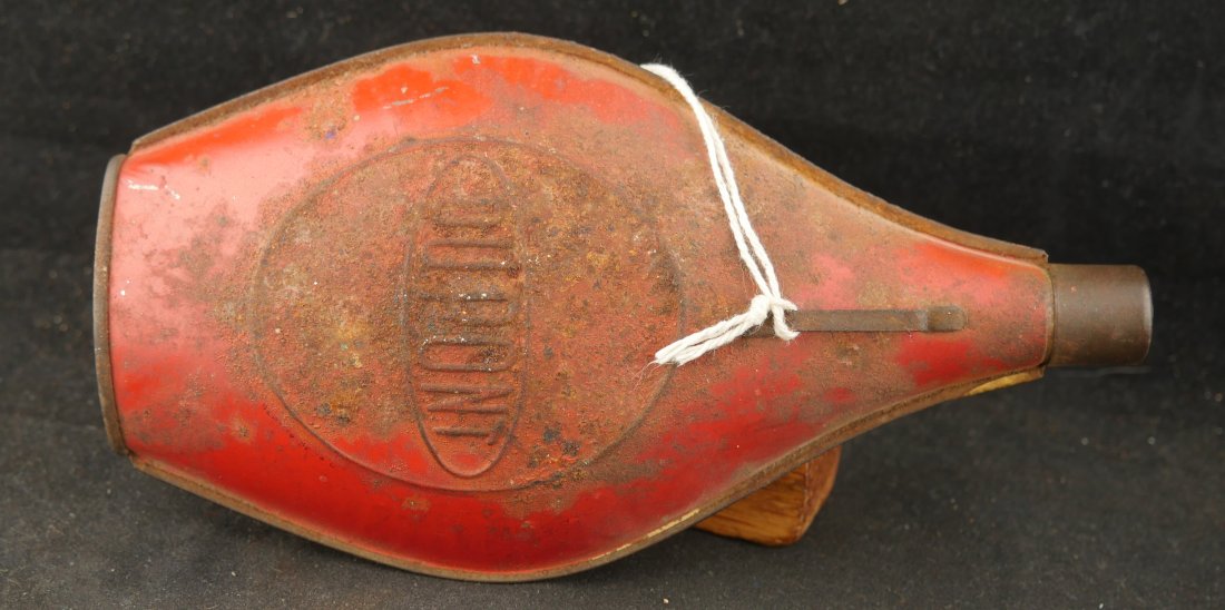 079-0126-9405, Golden Pheasant Gunpowder Flask Tin. BLOWOUT - Image 4