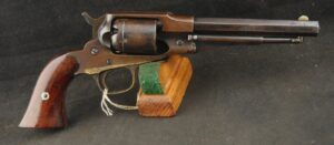 GR-0226-6591, Excellent Remington New Model Police. 5 shot, .36 percussion. Long 5 1/2 inch barrel. BUY NOW