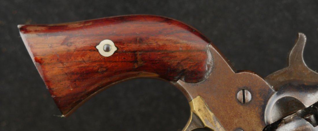 GR-0226-6591, Excellent Remington New Model Police. 5 shot, .36 percussion. Long 5 1/2 inch barrel. BUY NOW - Image 5