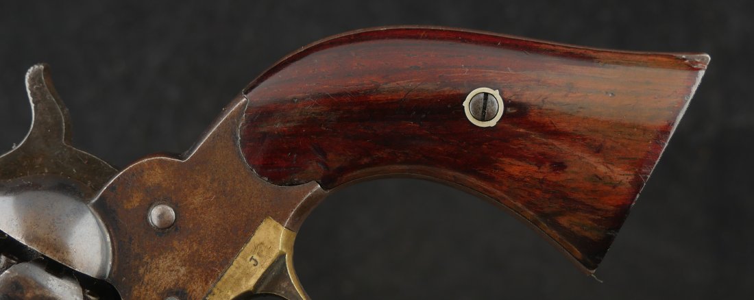 GR-0226-6591, Excellent Remington New Model Police. 5 shot, .36 percussion. Long 5 1/2 inch barrel. BUY NOW - Image 16
