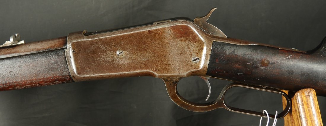 079-0326-9455 Winchester M-1886 Round Barrel Rifle in highly desirable 45-90 WCF. BUY NOW - Image 6