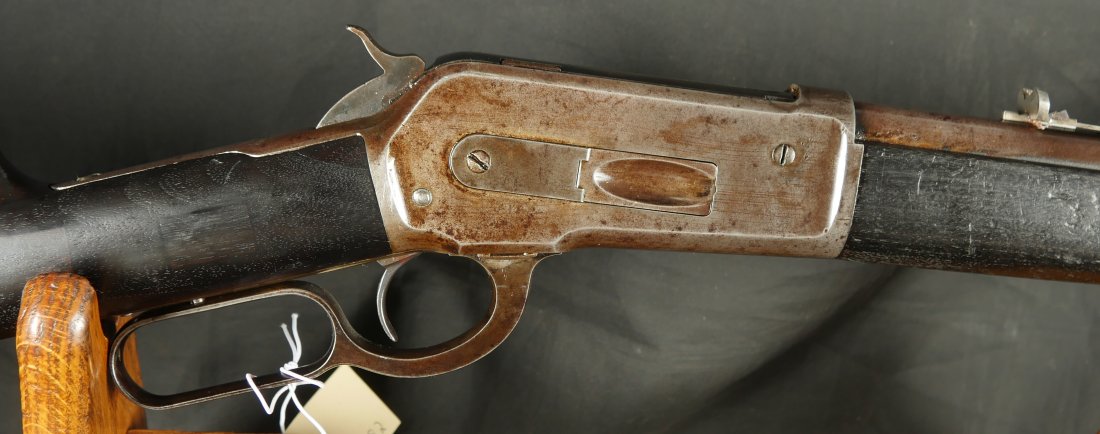 079-0326-9455 Winchester M-1886 Round Barrel Rifle in highly desirable 45-90 WCF. BUY NOW - Image 17