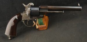 GR-0326-6843, Excellent French 11 MM Lefaucheux Pinfire Revolver. BUY NOW