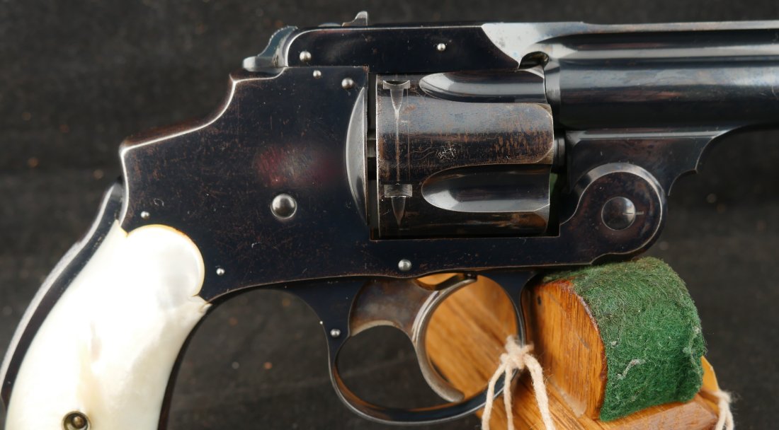 GR-0326-6883, Excellent Smith and Wesson .38 Safety Hammerless. BUY NOW - Image 6