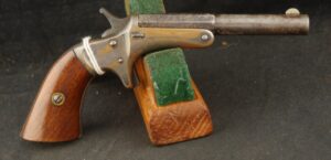 079-0426-9470, Stevens Single Shot .22 pistol with 80% tarnished silver. BLOWOUT