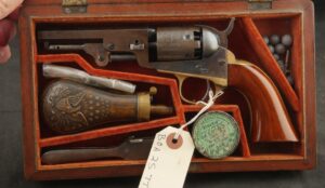 079-0426-9511, Cased Colt Model 1849 Pocket .31, 6 shot with 4 inch barrel. BUY NOW