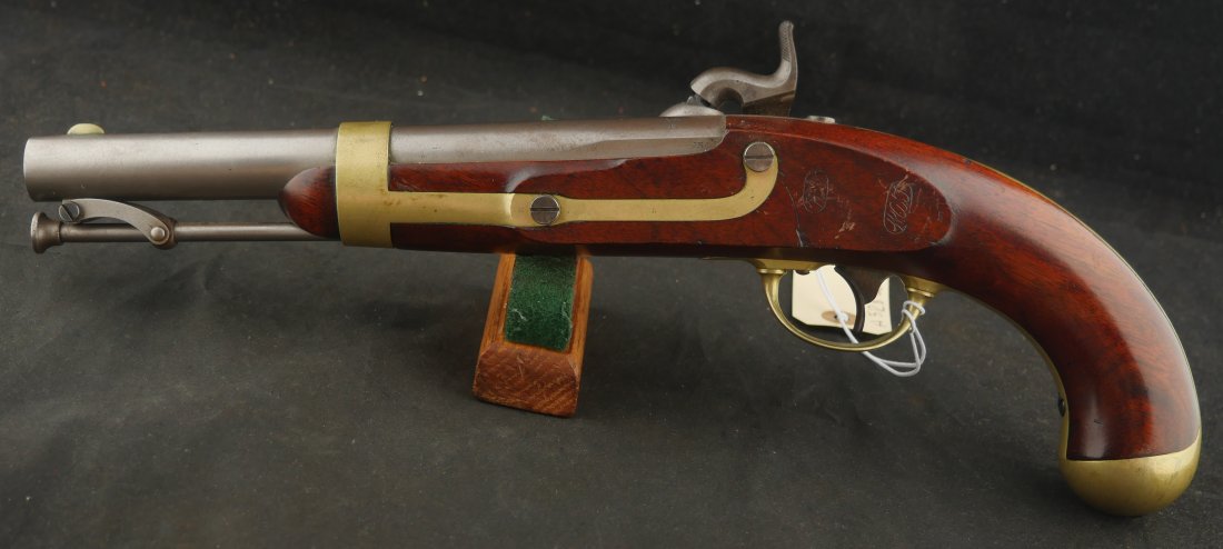 079-0426-9519, US Model 1842 Aston Single Shot .54 caliber percussion pistol. BUY NOW - Image 3