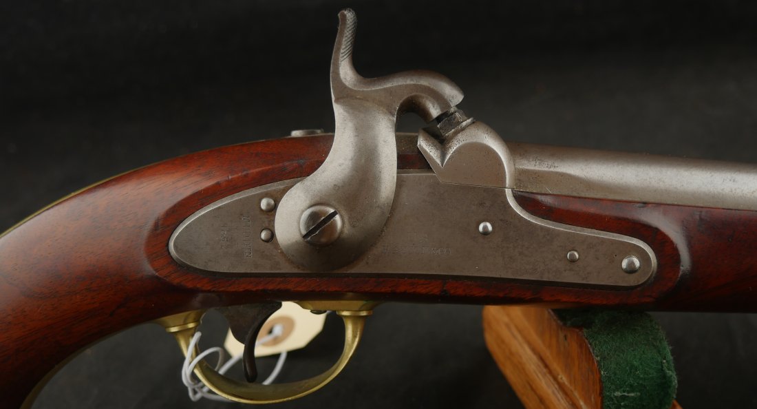079-0426-9519, US Model 1842 Aston Single Shot .54 caliber percussion pistol. BUY NOW - Image 6