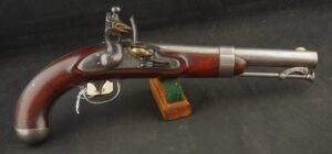 079-0426-9520, US Model 1836 Single Shot Flint Pistol by Johnson. BUY NOW