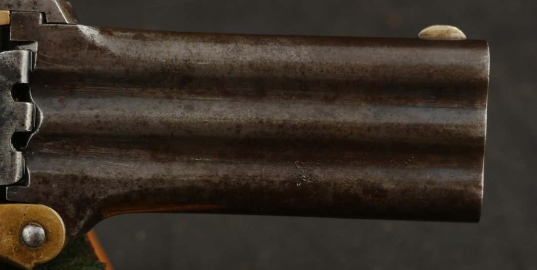 079-0426-9524, Marston 3 Barrel Superimposed Barrel .32 RF Pistol. BUY NOW - Image 4