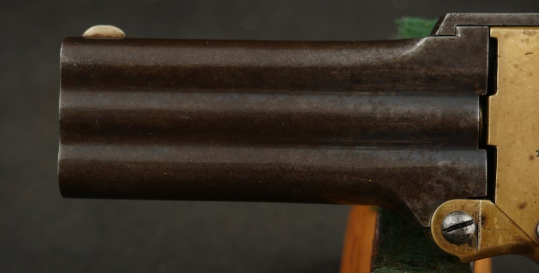 079-0426-9524, Marston 3 Barrel Superimposed Barrel .32 RF Pistol. BUY NOW - Image 8