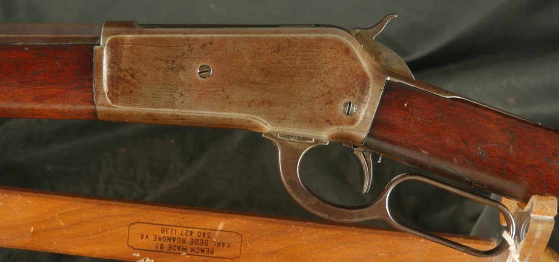 079-0526-9575, Winchester Model 1886 with special order double trigger in 40-82. BUY NOW - Image 14
