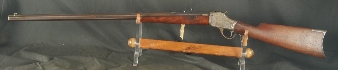 079-0526-9596, Winchester Model 1885 Highwall Single Shot in 38-55. Single set trigger. BUY NOW