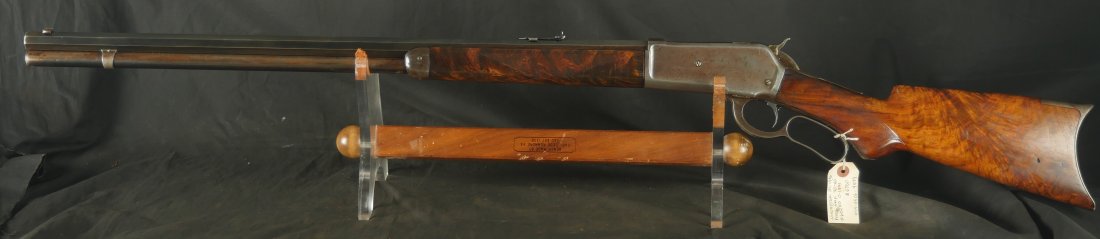 079-0526-9579, Winchester Model 1886 with checkered pistol grip stock and high end wood. BUY NOW - Image 3