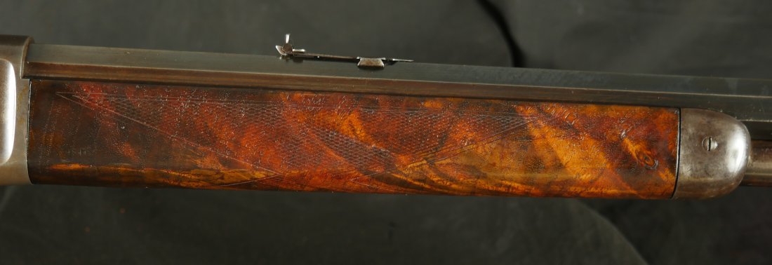 079-0526-9579, Winchester Model 1886 with checkered pistol grip stock and high end wood. BUY NOW - Image 6