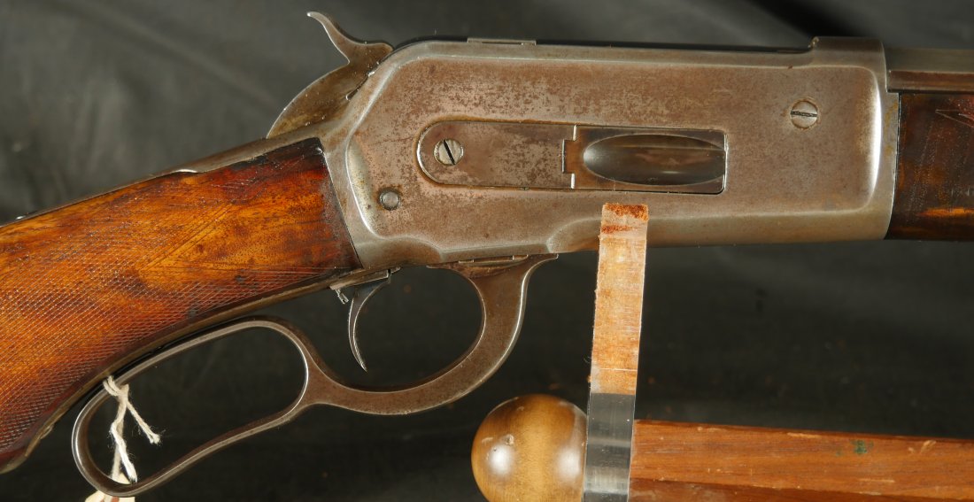 079-0526-9579, Winchester Model 1886 with checkered pistol grip stock and high end wood. BUY NOW - Image 7