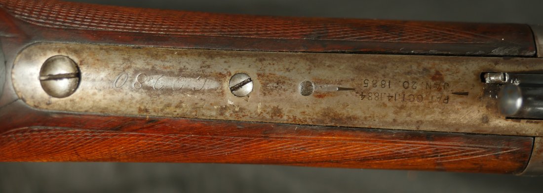 079-0526-9579, Winchester Model 1886 with checkered pistol grip stock and high end wood. BUY NOW - Image 12