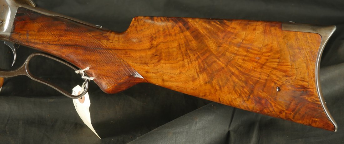 079-0526-9579, Winchester Model 1886 with checkered pistol grip stock and high end wood. BUY NOW - Image 14