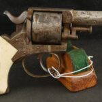 079-0426-9528, British Webley DA, 5 shot, .442 Engraved Bulldog Revolver. BLOWOUT