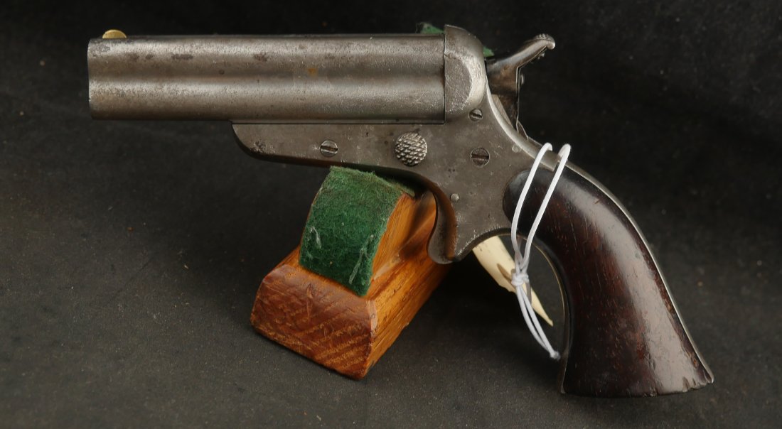 079-0426-9547, Sharps and Hankins .32 RF 4 shot pepperbox. BLOWOUT - Image 3