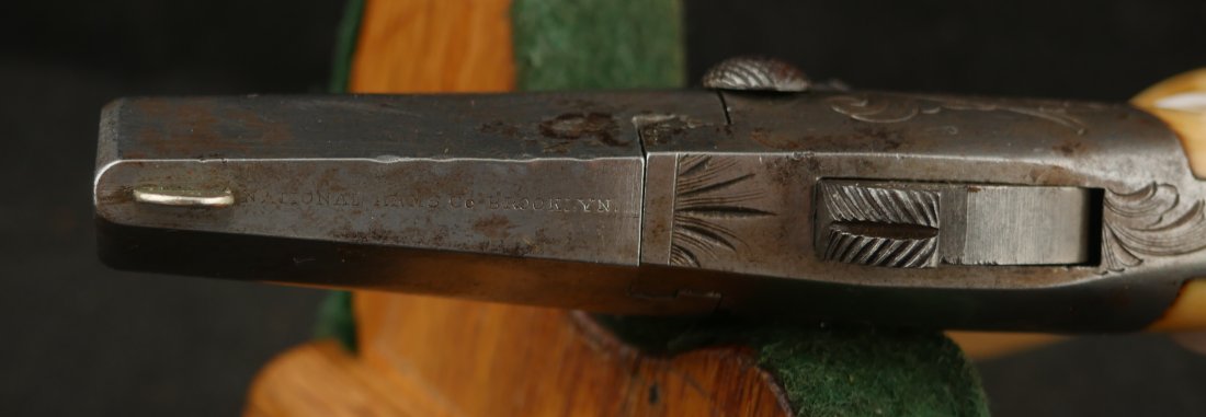 GR-0526-6930, National Deringer single shot .41 RF, crab claw design. BLOWOUT - Image 11